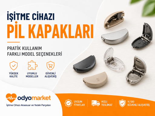 İşitme Cihazı Pil Kapakları