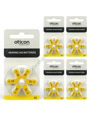 Oticon 10 Numara İşitme Cihazı Pili
