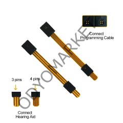 Resound Belltone Interton Bağlantı Program Adaptörleri Fitting Flexileri