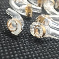 Helix Eski Tip Sarı Bilezikli İşitme Cihazı Boynuz , Alfa 3B Hpn , Earnet Cihaz Boynuzu