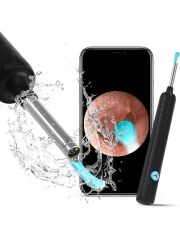 Video Otoskop, Kablosuz WiFi Bağlantılı Kulak Kamerası, Görüntülü Kulak Temizleme Cihazı, Video Kameralı Otoskop ve Işıklı Çubuk, Odyomarket