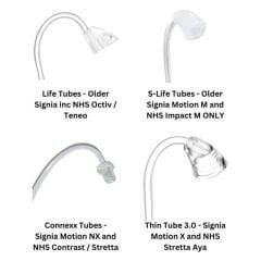 Signia Siemens Rexton Audio Service Slim Tüp İşitme Cihazı İnce Tüp