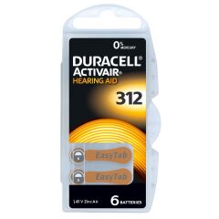 Duracell 312 Numara İşitme Cihazı Pili